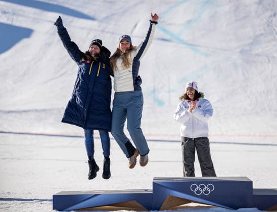 260215 Sara Hector of Sweden, Thea Louise Stjernesund of Norway and Federica Brignone of Italy celebrate on the podium after competing in women s alpine skiing giant slalom during day 9 of the 2026 Winter Olympics on February 15, 2026 in Cortina. Photo: Joel Marklund BILDBYRAN kod JM JM0793 bbeng alpint alpine skiing Olympic Games, Olympische Spiele, Olympia, OS olympics winter olympics os ol olympiska spel vinter-os olympiske leker milano cortina 2026 milan cortina 2026 milano cortina 2026 olympic games milano cortina 2026 winter olympic games milano cortina-os milano cortina-ol vinter-ol giant slalom storslalom storslalam dam italien sverige jubel *** 260215 Sara Hector of Sweden, Thea Louise Stjernesund of Norway and Federica Brignone of Italy celebrate on the podium after competing in women s alpine skiing giant slalom during day 9 of the 2026 Winter Olympics on February 15, 2026 in Cortina Photo Joel Marklund BILDBYRAN kod JM JM0793 bbeng alpine alpine skiing olympic games olympics winter olympics os ol olympiska spel vinter os olympiske leker milano cortina 2026 milan cortina 2026 milano cortina 2026 olympic games milano cortina 2026 winter olympic games milano cortina os milano cortina ol vinter ol giant slalom storslalom storslalam dam italien sverige jubel  Copyright: JOELxMARKLUND BB260215JM168