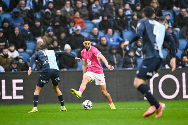 Le Havre Athletic Club v Toulouse FC - Ligue 1 McDonald s 2025 2026 22 Rafik MESSALI (tfc) during the Ligue 1 McDonald s match between Le Havre and Toulouse at Stade OcÃ ane on February 15, 2026 in Le Havre, France. Le Havre France  Copyright: xFEPx 776348283