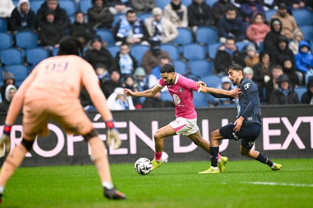 Le Havre Athletic Club v Toulouse FC - Ligue 1 McDonald s 2025 2026 22 Rafik MESSALI (tfc) during the Ligue 1 McDonald s match between Le Havre and Toulouse at Stade OcÃ ane on February 15, 2026 in Le Havre, France. Le Havre France  Copyright: xFEPx 776348283