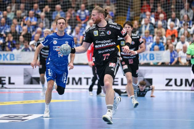 15.02.2026, xKWIx, Handball, DAIKIN HBL, TBV Lemgo Lippe - HC Erlangen, PHOENIX CONTACT arena: Maciej Gebala (HC Erlangen 77) Photo: xKamilxWilkowskixPressefotoKochx NRW Deutschland