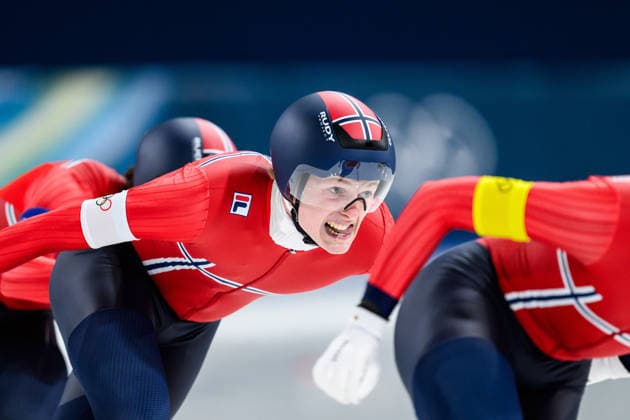 260215 Sigurd Holbo Dyrset of Norway competes in men s Speed skating, Eisschnelllauf team pursuit during day 9 of the 2026 Winter Olympics on February 15, 2026 in Milan. Photo: Carl Sandin BILDBYRAN kod CS CS0882 skridskor speed skating Olympic Games, Olympische Spiele, Olympia, OS olympics winter olympics os ol olympiska spel vinter-os olympiske leker milano cortina 2026 milan cortina 2026 milano cortina 2026 olympic games milano cortina 2026 winter olympic games milano cortina-os milano cortina-ol vinter-ol 9 bbeng norge *** 260215 Sigurd Holbo Dyrset of Norway competes in men s speed skating team pursuit during day 9 of the 2026 Winter Olympics on February 15, 2026 in Milan Photo Carl Sandin BILDBYRAN code CS CS0882 skates speed skating olympic games olympics winter olympics os ol olympic games winter os olympic games milano cortina 2026 milan cortina 2026 milano cortina 2026 olympic games milano cortina 2026 winter olympic games milano cortina os milano cortina ol winter ol 9 bbeng norway  Copyright: CARLxSANDIN BB260215CS004
