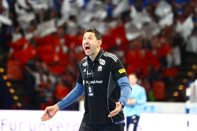 Handball I Herren I Saison 2025 2026 I Bundesliga I 21. Spieltag I HSV Hamburg - SG Flensburg - Handewitt I 15.02.2026 Blazenko Lackovic (HSV Hamburg) Hamburg Barclaycard Arena Hamburg Deutschland Copyright: xLobeca RalfxHomburgx