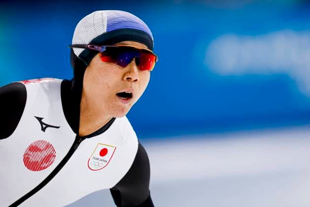 Miho Takagi of Japan looks on after Women s 500m, Milano Cortina 2026 Winter Olympics: Day 9, Speed skating, Eisschnelllauf - Milano Cortina 2026 Winter Olympics: Day 9, Milano Speed Skating Stadium, February 15, 2026, Milan, Italy.