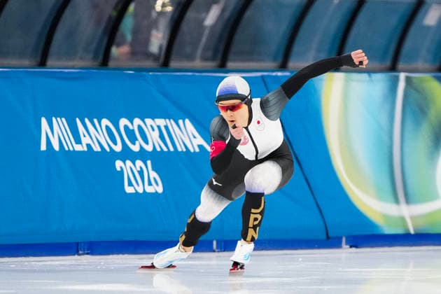 2026-02-15 - Milano Cortina 2026 Winter Olympics 500m Women MILAN, ITALY - FEBRUARY 15: Rio Yamada of Japan during the 500m Women Milano Cortina 2026 Winter Olympics at the Milano Speed skating, Eisschnelllauf Arena on February 15, 2026 in Milan, Italy Milan Milano Speed Skating Arena Italy Content not available for redistribution in The Netherlands directly or indirectly through any third parties. Copyright: xAndrexWeeningx