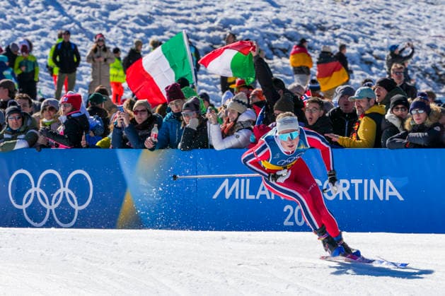 Winter Olympics in Milan Cortina 2026 Val di Fiemme, Italy 20260215. Einar Hedegart from Norway during the men s cross-country 4 x 7.5 km relay at Tesero CC-Stadium during the Winter Olympics in Milan Cortina 2026. Photo: Lise Aserud NTB Val di Fiemme Italy EDITORIAL USE ONLY. RESTRICTED USE FOR BETTING COMPANIES Ref:_SPO4dxTBzRdFXE.jpg *** Winter Olympics in Milan Cortina 2026 Val di Fiemme, Italy 20260215 Einar Hedegart from Norway during the men s cross country 4 x 7 5 km relay at Tesero CC Stadium during the Winter Olympics in Milan Cortina 2026 Photo Lise Aserud NTB Val di Fiemme Italy EDITORIAL USE ONLY RESTRICTED USE FOR BETTING COMPANIES  Copyright: xLisexAserudx xNTBx