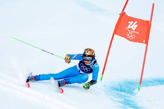 OLYMPICS - Winter Olympic Games, Olympische Spiele, Olympia, OS Milano Cortina 2026 CORTINA D AMPEZZO,ITALY,15.FEB.26 - OLYMPICS, ALPINE SKIING - Winter Olympic Games Milano Cortina 2026, giant slalom, women. Image shows Federica Brignone (ITA).  GEPAxpictures xMaticxKlansek