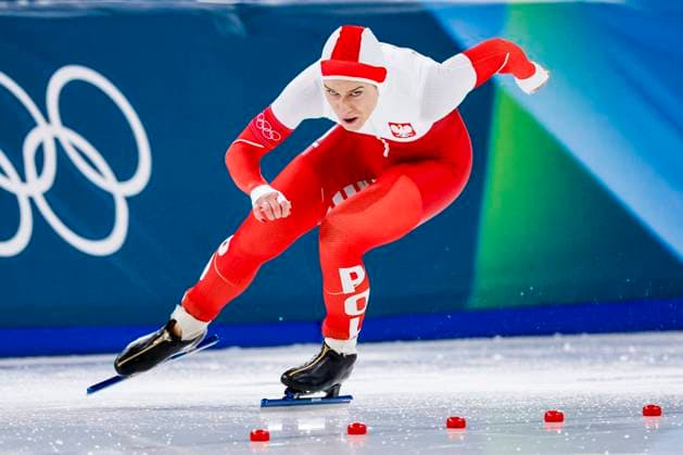 Andzelika Wojcik of Poland Women s 500m, Milano Cortina 2026 Winter Olympics: Day 9, Speed skating, Eisschnelllauf - Milano Cortina 2026 Winter Olympics: Day 9, Milano Speed Skating Stadium, February 15, 2026, Milan, Italy.