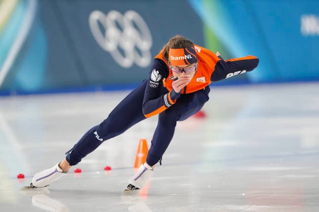 2026-02-15 - Milano Cortina 2026 Winter Olympics 500m Women MILAN, ITALY - FEBRUARY 15: Femke Kok of Netherlands during the 500m Women Milano Cortina 2026 Winter Olympics at the Milano Speed skating, Eisschnelllauf Arena on February 15, 2026 in Milan, Italy Milan Milano Speed Skating Arena Italy Content not available for redistribution in The Netherlands directly or indirectly through any third parties. Copyright: xAndrexWeeningx