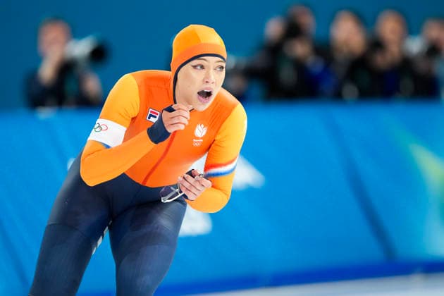 2026-02-15 - Milano Cortina 2026 Winter Olympics 500m Women MILAN, ITALY - FEBRUARY 15: Jutta Leerdam of Netherlands during the 500m Women Milano Cortina 2026 Winter Olympics at the Milano Speed skating, Eisschnelllauf Arena on February 15, 2026 in Milan, Italy Milan Milano Speed Skating Arena Italy Content not available for redistribution in The Netherlands directly or indirectly through any third parties. Copyright: xAndrexWeeningx