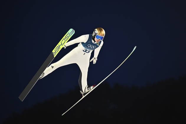 VAL DI FIEMME, ITALIEN 20260215 Silje Opseth, Norgge, i damernas backhoppning i stora backen under vinter-OS pa Tesero längdskidstadion i Val di Fiemme, Italien. *** Bilden ingar i SPORTPAKET. För övriga BETALBILD *** VAL DI FIEMME ITALIEN x10430x *** VAL DI FIEMME, ITALY 20260215 Silje Opseth, Norgge, in the womens ski jumping in the big hill during the Winter Olympics at Tesero cross-country stadium in Val di Fiemme, Italy Picture in SPORT PACKAGE For others PAY PICTURE VAL DI FIEMME ITALY x10430x  Copyright: xChristinexOlsson TTx OS 2026 BACKHOPPNING