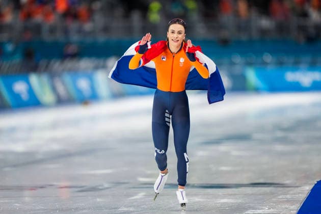 2026-02-15 - Milano Cortina 2026 Winter Olympics 500m Women MILAN, ITALY - FEBRUARY 15: Femke Kok of Netherlands during the 500m Women Milano Cortina 2026 Winter Olympics at the Milano Speed skating, Eisschnelllauf Arena on February 15, 2026 in Milan, Italy Milan Milano Speed Skating Arena Italy Content not available for redistribution in The Netherlands directly or indirectly through any third parties. Copyright: xAndrexWeeningx