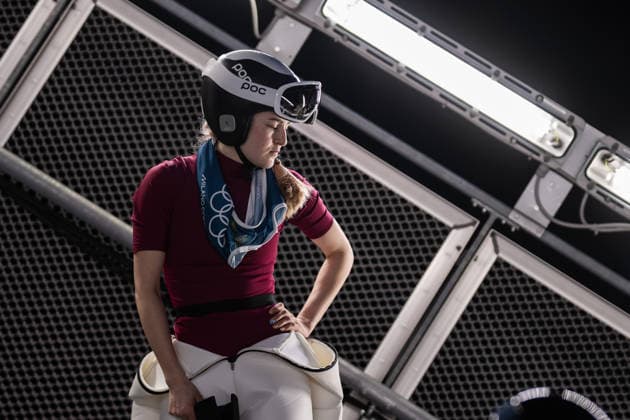 260215 Frida Westman of Sweden during a trial run ahead of the women™s large hill individual Ski jumping, Skispringen, Ski, nordisch during day 9 of the 2026 Winter Olympics on February 15, 2026 in Predazzo. Photo: Maxim Thore BILDBYRAN kod MT MT0984 backhoppning ski jumping skihopping Olympic Games, Olympische Spiele, Olympia, OS olympics winter olympics os ol olympiska spel vinter-os olympiske leker milano cortina 2026 milan cortina 2026 milano cortina 2026 olympic games milano cortina 2026 winter olympic games milano cortina-os milano cortina-ol vinter-ol 9 bbeng dam sverige *** 260215 Frida Westman of Sweden during a trial run ahead of the women™s large hill individual ski jumping during day 9 of the 2026 Winter Olympics on February 15, 2026 in Predazzo Photo Maxim Thore BILDBYRAN kod MT MT0984 backhoppning ski jumping skihopping olympic games olympics winter olympics os ol olympiska spel vinter os olympiske leker milano cortina 2026 milan cortina 2026 milano cortina 2026 olympic games milano cortina 2026 winter olympic games milano cortina os milano cortina ol vinter ol 9 bbeng dam sverige  Copyright: MAXIMxTHORE BB260215MT126