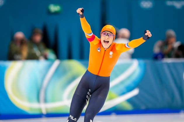 2026-02-15 - Milano Cortina 2026 Winter Olympics 500m Women MILAN, ITALY - FEBRUARY 15: Femke Kok of Netherlands during the 500m Women Milano Cortina 2026 Winter Olympics at the Milano Speed skating, Eisschnelllauf Arena on February 15, 2026 in Milan, Italy Milan Milano Speed Skating Arena Italy Content not available for redistribution in The Netherlands directly or indirectly through any third parties. Copyright: xAndrexWeeningx