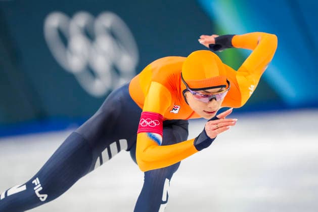 2026-02-15 - Milano Cortina 2026 Winter Olympics 500m Women MILAN, ITALY - FEBRUARY 15: Femke Kok of Netherlands during the 500m Women Milano Cortina 2026 Winter Olympics at the Milano Speed skating, Eisschnelllauf Arena on February 15, 2026 in Milan, Italy Milan Milano Speed Skating Arena Italy Content not available for redistribution in The Netherlands directly or indirectly through any third parties. Copyright: xAndrexWeeningx