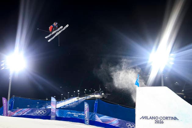 OLYMPICS - Winter Olympic Games, Olympische Spiele, Olympia, OS Milano Cortina 2026 LIVIGNO,ITALY,15.FEB.26 - OLYMPICS, FREE SKI, FREESTYLE SKIING - Winter Olympic Games Milano Cortina 2026, big air, men, qualification. Image shows Matej Svancer (AUT).  GEPAxpictures xWolfgangxGrebien