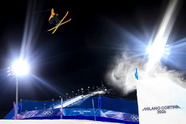 OLYMPICS - Winter Olympic Games, Olympische Spiele, Olympia, OS Milano Cortina 2026 LIVIGNO,ITALY,15.FEB.26 - OLYMPICS, FREE SKI, FREESTYLE SKIING - Winter Olympic Games Milano Cortina 2026, big air, men, qualification. Image shows Tormod Frostad (NOR).  GEPAxpictures xWolfgangxGrebien