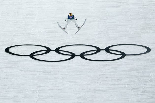 Olympische Winterspiele Milano Cortina 2026 Skispringen Großschanze Einzel Frauen am 15.02.2026 an der Predazzo Ski jumping, Skispringen, Ski, nordisch Stadium in Predazzo Eirin Maria Kvandal ( Norwegen ) *** Olympic Winter Games Milano Cortina 2026 Ski Jumping Large Hill Individual Women on 15 02 2026 at the Predazzo Ski Jumping Stadium in Predazzo Eirin Maria Kvandal Norway xMSx