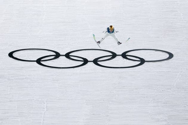 Olympische Winterspiele Milano Cortina 2026 Skispringen Großschanze Einzel Frauen am 15.02.2026 an der Predazzo Ski jumping, Skispringen, Ski, nordisch Stadium in Predazzo Anna Odine Stroem ( Norwegen ) *** Olympic Winter Games Milano Cortina 2026 Ski Jumping Large Hill Individual Women on 15 02 2026 at the Predazzo Ski Jumping Stadium in Predazzo Anna Odine Stroem Norway xMSx