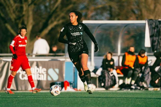Melissa Ugochukwu, FC Viktoria Berlin Melissa Ugochukwu im Spiel FC Viktoria Berlin gegen VfB Stuttgart in der 2. Frauen-Bundesliga Berlin Copyright: xKaixHeuserxKaixHeuserx