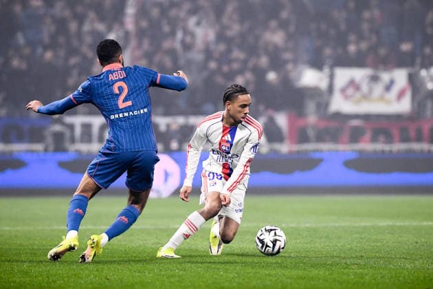 Olympique Lyonnais v OGC Nice - Ligue 1 McDonald s 2025 2026 99 Noah NARTEY (ol) during the Ligue 1 McDonald s match between Lyon and Nice at Groupama Stadium on February 15, 2026 in Lyon, France. Lyon France  Copyright: xFEPx 776348288