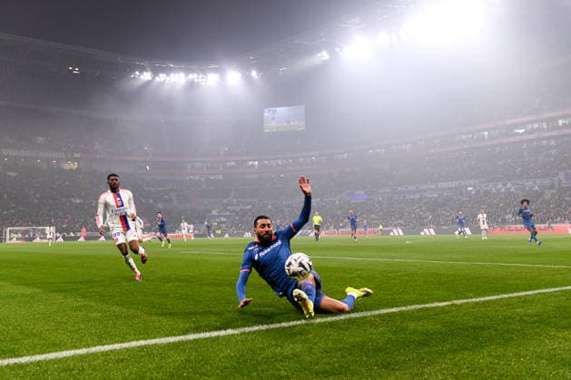 Olympique Lyonnais v OGC Nice - Ligue 1 McDonald s 2025 2026 02 Ali ABDI (ogcn) during the Ligue 1 McDonald s match between Lyon and Nice at Groupama Stadium on February 15, 2026 in Lyon, France. Lyon France  Copyright: xFEPx 776348288