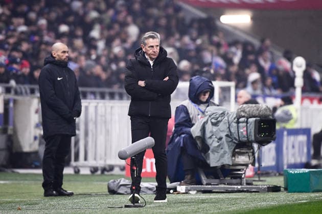 Olympique Lyonnais v OGC Nice - Ligue 1 McDonald s 2025 2026 Claude PUEL (Entraineur Nice OGCN) during the Ligue 1 McDonald s match between Lyon and Nice at Groupama Stadium on February 15, 2026 in Lyon, France. Lyon France  Copyright: xFEPx 776348288