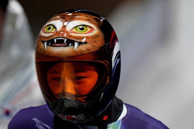 China ™s team during Skeleton Mixed Team at the Cortina Sliding Centre at the Milano Cortina 2026 Winter Olympics, in Cortina (Italy) February 15 , 2026 (Spada LaPresse)  Copyright: xSpada LaPressex