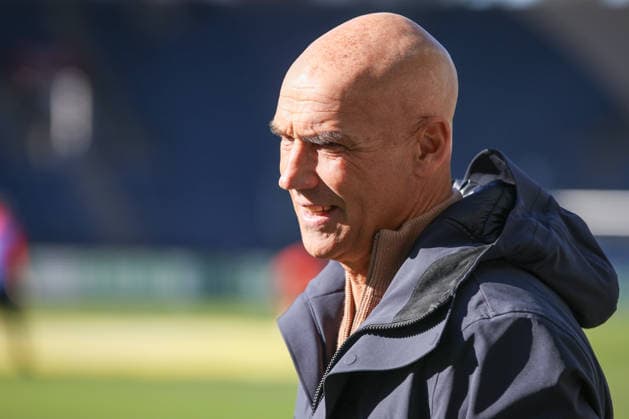 Grazer AK 1902 vs FC Red Bull Salzburg – Austrian Bundesliga, 15.02.2026 Graz, Austria, 15.Feb.26 - SOCCER - ADMIRAL Bundesliga, Grazer AK 1902 vs FC Red Bull Salzburg. The image shows head coach Thomas Letsch (Red Bull Salzburg). Copyright: xBEAUTIFULxSPORTS Rainerx