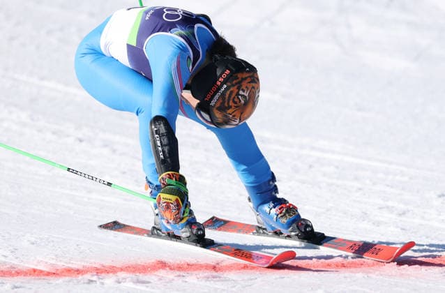 (260215) -- CORTINA D AMPEZZO, Feb. 15, 2026 -- Federica Brignone of Italy competes during the alpine skiing women s giant slalom run 2 at the Milan-Cortina 2026 Olympic Winter games, Winterspiele,Spiele, Summer games in Cortina, Italy, Feb. 15, 2026. ) (MICO2026)ITALY-CORTINA D AMPEZZO-OLYMPIC WINTER GAMES-ALPINE SKIING-WOMEN S GIANT SLALOM ZhangxChenlin 