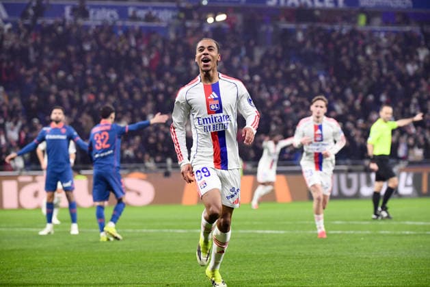 Olympique Lyonnais v OGC Nice - Ligue 1 McDonald s 2025 2026 99 Noah NARTEY (ol) during the Ligue 1 McDonald s match between Lyon and Nice at Groupama Stadium on February 15, 2026 in Lyon, France. Lyon France  Copyright: xFEPx 776348288