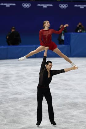 Milano Cortina 2026 Winter Olympics MILAN, ITALY - FEBRUARY 15: Germany s Minerva Fabienne Hase and Nikita Volodin compete the in pairs skating short program during the Milano Cortina 2026 Olympic Winter games, Winterspiele,Spiele, Summer games at Milano Ice Skating Arena on February 15, 2026 in Milan, Italy. Shunik Denisovich Anadolu Milan Italy. Editorial use only. Please get in touch for any other usage.  Copyright: x2026xAnadoluxShunikxDenisovichx