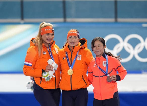 February 15, 2026, Milan, Milano, Italy: Femke KOK (NED) won Gold in the Speed skating, Eisschnelllauf Women s 500m at Milano speed Skating Arena during Olympic Winter games, Winterspiele,Spiele, Summer games in Milano, Italy Olympic Winter Games Milano 2026  - ZUMAk197 20260215_zsp_k197_018 Copyright: xRanjithxKumarx