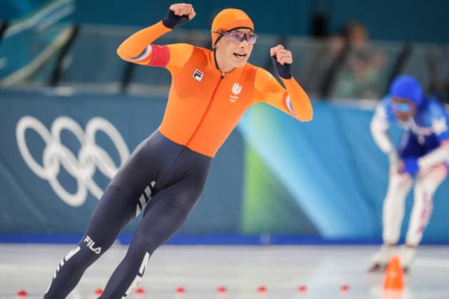 February 15, 2026, Milan, Milano, Italy: Femke KOK (NED) won Gold in the Speed skating, Eisschnelllauf Women s 500m at Milano speed Skating Arena during Olympic Winter games, Winterspiele,Spiele, Summer games in Milano, Italy Milan Italy - ZUMAk197 20260215_zsp_k197_004 Copyright: xRanjithxKumarx