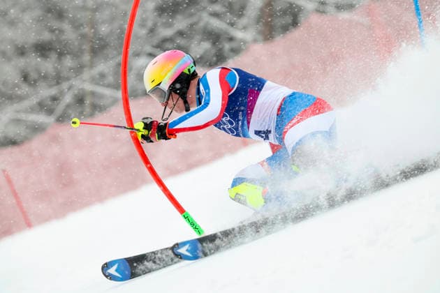 OLYMPICS - Winter Olympic Games, Olympische Spiele, Olympia, OS Milano Cortina 2026 BORMIO,ITALY,16.FEB.26 - OLYMPICS, ALPINE SKIING - Winter Olympic Games Milano Cortina 2026, slalom, men. Image shows Clement Noel (FRA).  GEPAxpictures xHaraldxSteiner