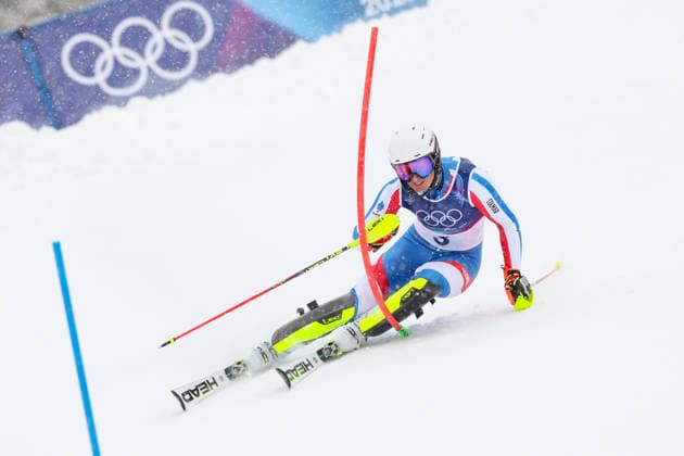 OLYMPICS - Winter Olympic Games, Olympische Spiele, Olympia, OS Milano Cortina 2026 BORMIO,ITALY,16.FEB.26 - OLYMPICS, ALPINE SKIING - Winter Olympic Games Milano Cortina 2026, slalom, men. Image shows Paco Rassat (FRA).  GEPAxpictures xHaraldxSteiner