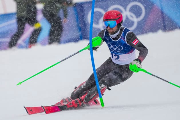 Winter Olympics in Milan Cortina 2026 Bormio, Italy 20260216. Fabio Gstrein from Austria during the men s slalom in Bormio during the Winter Olympics in Milan Cortina 2026. Photo: Cornelius Poppe NTB Bormio Italy EDITORIAL USE ONLY. RESTRICTED USE FOR BETTING COMPANIES Ref:_SPO7G0kRJ1eyiA.jpg *** Winter Olympics in Milan Cortina 2026 Bormio, Italy 20260216 Fabio Gstrein from Austria during the men s slalom in Bormio during the Winter Olympics in Milan Cortina 2026 Photo Cornelius Poppe NTB Bormio Italy EDITORIAL USE ONLY RESTRICTED USE FOR BETTING COMPANIES  Copyright: xCorneliusxPoppex xNTBx