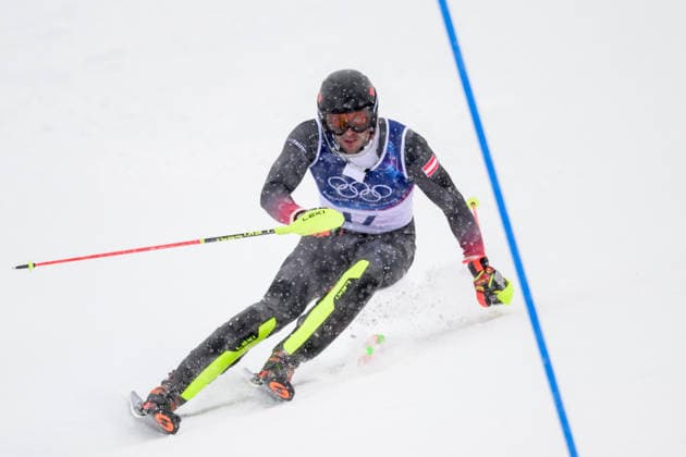 260216 Michael Matt of Austria competes in men s alpine skiing slalom during day 10 of the 2026 Winter Olympics on February 16, 2026 in Bormio. Photo: Vegard Grott BILDBYRAN kod VG VG0881 bbeng alpint alpine skiing Olympic Games, Olympische Spiele, Olympia, OS olympics winter olympics os ol olympiska spel vinter-os olympiske leker milano cortina 2026 milan cortina 2026 milano cortina 2026 olympic games milano cortina 2026 winter olympic games milano cortina-os milano cortina-ol vinter-ol slalom slalam österrike *** 260216 Michael Matt of Austria competes in men s alpine skiing slalom during day 10 of the 2026 Winter Olympics on February 16, 2026 in Bormio Photo Vegard Grott BILDBYRAN kod VG VG0881 bbeng alpint alpine skiing olympic games olympics winter olympics os ol olympiska spel vinter os olympiske leker milano cortina 2026 milan cortina 2026 milano cortina 2026 olympic games milano cortina 2026 winter olympic games milano cortina os milano cortina ol vinter ol slalom slalam österrike  Copyright: VEGARDxGRoTT BB260216VG019