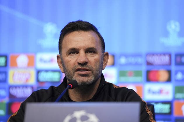 Ahead of the Galatasaray v Juventus - UEFA Champions League ISTANBUL, TURKIYE - FEBRUARY 16: Head Coach Okan Buruk of Galatasaray speaks during the press conference, PK, Pressekonferenz ahead of the first leg of the UEFA Champions League round of 16 play-off match against Juventus at the Kemerburgaz Metin Oktay Training Facilities in Istanbul, Turkiye on February 16, 2026. Arife Karakum Anadolu Istanbul Turkey. Editorial use only. Please get in touch for any other usage.  Copyright: x2026xAnadoluxArifexKarakumx
