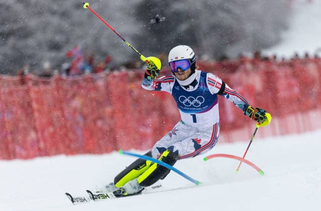 OLYMPICS - Winter Olympic Games, Olympische Spiele, Olympia, OS Milano Cortina 2026 BORMIO,ITALY,16.FEB.26 - OLYMPICS, ALPINE SKIING - Winter Olympic Games Milano Cortina 2026, slalom, men. Image shows Atle Lie McGrath (NOR).  GEPAxpictures xWolfgangxGrebien