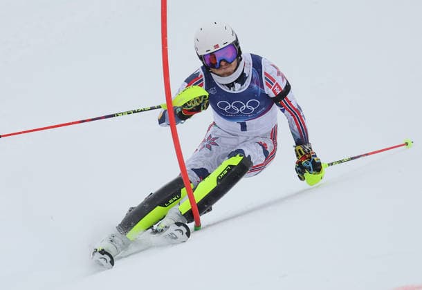 Milano Cortina 2026 - XXV Olympic Winter games, Winterspiele,Spiele, Summer games Bormio - Italy 16 February,2026 Alpine skiing - Men s Slalom Image Show: MCGRATH Atle Lie (NOR)  Copyright: xSergioxBisi IPAxSportx xipa-agency.netx xx IPA_71599132 IPA_Agency_IPA71599132