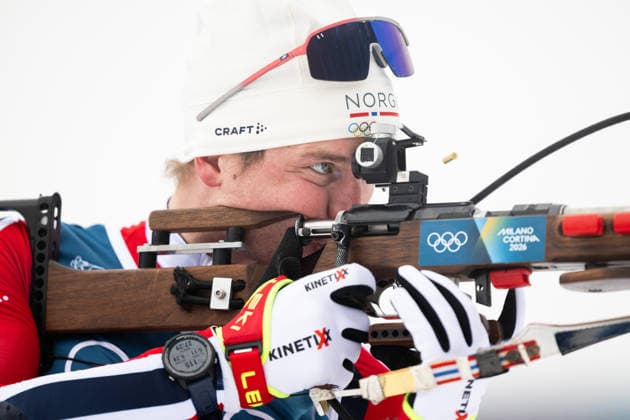 260216 Johan-Olav Botn of Norway at a biathlon training session during day 10 of the 2026 Winter Olympics on February 16, 2026 in Anterselva. Photo: Mathias Bergeld BILDBYRAN kod MB MB1331 skidskytte biathlon skiskyting Olympic Games, Olympische Spiele, Olympia, OS olympics winter olympics os ol olympiska spel vinter-os olympiske leker milano cortina 2026 milan cortina 2026 milano cortina 2026 olympic games milano cortina 2026 winter olympic games milano cortina-os milano cortina-ol vinter-ol 10 bbeng träning training norge norway *** 260216 Johan Olav Botn of Norway at a biathlon training session during day 10 of the 2026 Winter Olympics on February 16, 2026 in Anterselva Photo Mathias Bergeld BILDBYRAN code MB MB1331 biathlon biathlon olympic games olympics olympics winter olympics os ol olympiska spel vinter os olympiske leker milano cortina 2026 milan cortina 2026 milano cortina 2026 olympic games milano cortina 2026 winter olympic games milano cortina os milano cortina ol vinter ol 10 bbeng träning training norge norway  Copyright: MATHIASxBERGELD BB260216MB018