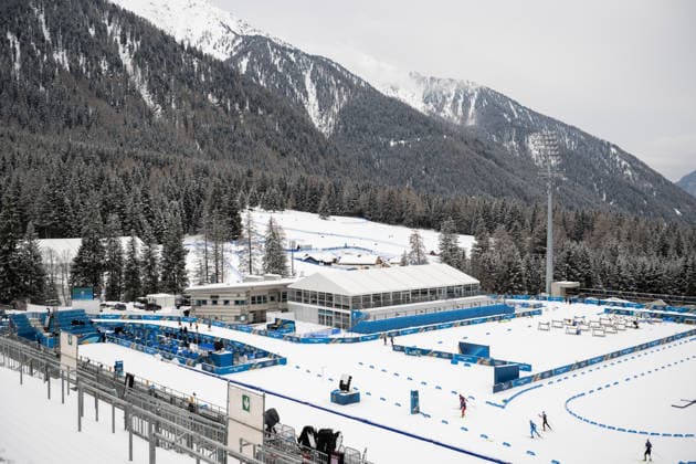 260216 General view of Anterselva Biathlon Arena at a biathlon training session during day 10 of the 2026 Winter Olympics on February 16, 2026 in Anterselva. Photo: Mathias Bergeld BILDBYRAN kod MB MB1331 skidskytte biathlon skiskyting Olympic Games, Olympische Spiele, Olympia, OS olympics winter olympics os ol olympiska spel vinter-os olympiske leker milano cortina 2026 milan cortina 2026 milano cortina 2026 olympic games milano cortina 2026 winter olympic games milano cortina-os milano cortina-ol vinter-ol 10 bbeng träning training arena *** 260216 General view of Anterselva Biathlon Arena at a biathlon training session during day 10 of the 2026 Winter Olympics on February 16, 2026 in Anterselva Photo Mathias Bergeld BILDBYRAN code MB MB1331 biathlon biathlon olympic games olympics olympics winter olympics os ol olympiska spel vinter os olympiske leker milano cortina 2026 milan cortina 2026 milano cortina 2026 olympic games milano cortina 2026 winter olympic games milano cortina os milano cortina ol vinter ol 10 bbeng träning training arena  Copyright: MATHIASxBERGELD BB260216MB019