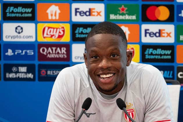 AS Monaco press conference, PK, Pressekonferenz - LA Turbie Denis Zakaria, captain of AS Monaco football, at a press conference ahead of the Champions League match against Paris Saint Germain on Tuesday, February 17, at Stade Louis II in Monaco, at the AS Monaco training center in La Turbie, France, on February 16, 2026. Photo by Laurent Coust ABACAPRESS.COM La Turbie Italy  Copyright: xCoustxLaurent ABACAx