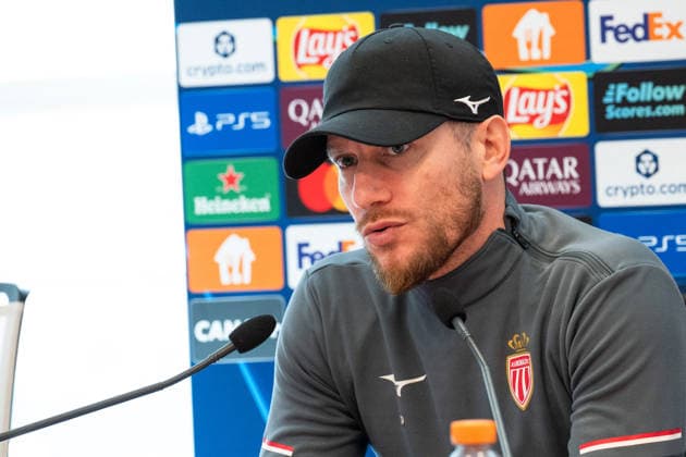 AS Monaco press conference, PK, Pressekonferenz - LA Turbie Sebastien Poccognoli, coach of AS Monaco Football Club, at a press conference ahead of the Champions League match against Paris Saint Germain on Tuesday, February 17, at Stade Louis II in Monaco, at the AS Monaco training center in La Turbie, France, on February 16, 2026. Photo by Laurent Coust ABACAPRESS.COM La Turbie Italy  Copyright: xCoustxLaurent ABACAx