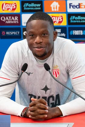 AS Monaco press conference, PK, Pressekonferenz - LA Turbie Denis Zakaria, captain of AS Monaco football, at a press conference ahead of the Champions League match against Paris Saint Germain on Tuesday, February 17, at Stade Louis II in Monaco, at the AS Monaco training center in La Turbie, France, on February 16, 2026. Photo by Laurent Coust ABACAPRESS.COM La Turbie Italy  Copyright: xCoustxLaurent ABACAx