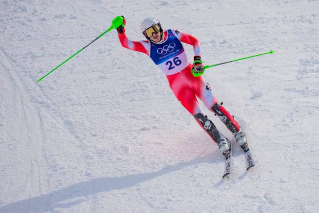 Winter Olympics in Milan Cortina 2026 Bormio, Italy 20260216. Matthias Iten of Switzerland celebrates during the second round of the men s slalom in Bormio during the Milan Cortina 2026 Winter Olympics. Photo: Cornelius Poppe NTB Bormio Italy EDITORIAL USE ONLY. RESTRICTED USE FOR BETTING COMPANIES Ref:_SPOsZTp22CufhM.jpg *** Winter Olympics in Milan Cortina 2026 Bormio, Italy 20260216 Matthias Iten of Switzerland celebrates during the second round of the men s slalom in Bormio during the Milan Cortina 2026 Winter Olympics Photo Cornelius Poppe NTB Bormio Italy EDITORIAL USE ONLY RESTRICTED USE FOR BETTING COMPANIES  Copyright: xCorneliusxPoppex xNTBx