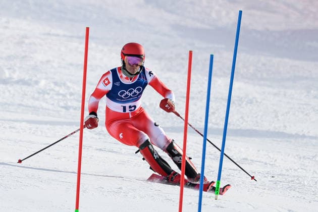 260216 Tanguy Nef of Switzerland competes in men s alpine skiing slalom during day 10 of the 2026 Winter Olympics on February 16, 2026 in Bormio. Photo: Vegard Grott BILDBYRAN kod VG VG0881 bbeng alpint alpine skiing Olympic Games, Olympische Spiele, Olympia, OS olympics winter olympics os ol olympiska spel vinter-os olympiske leker milano cortina 2026 milan cortina 2026 milano cortina 2026 olympic games milano cortina 2026 winter olympic games milano cortina-os milano cortina-ol vinter-ol slalom slalam schweiz *** 260216 Tanguy Nef of Switzerland competes in men s alpine skiing slalom during day 10 of the 2026 Winter Olympics on February 16, 2026 in Bormio Photo Vegard Grott BILDBYRAN kod VG VG0881 bbeng alpint alpine skiing olympic games olympics winter olympics os ol olympiska spel vinter os olympiske leker milano cortina 2026 milan cortina 2026 milano cortina 2026 olympic games milano cortina 2026 winter olympic games milano cortina os milano cortina ol vinter ol slalom slalam schweiz  Copyright: VEGARDxGRoTT BB260216VG047