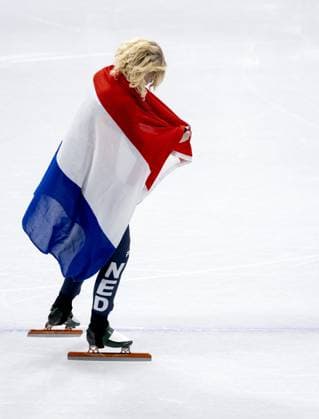 MILAN - Xandra Velzeboer during the 1000-meter short track Speed skating, Eisschnelllauf final at the Milan Ice Skating Area at the Milan Winter Olympics. SEM VAN DER WAL ANP xVIxANPxSportx xxANPxIVx 550888502 originalFilename: 550888502.jpg