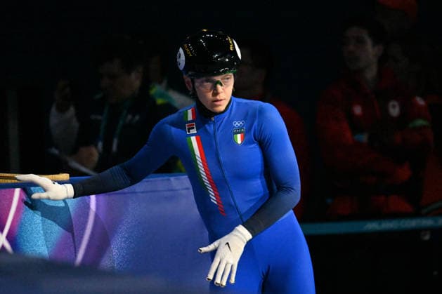 Arianna Fontana (Italy) in action during Short Track Speed skating, Eisschnelllauf Women s 1000m, Olympic Winter games, Winterspiele,Spiele, Summer games Milano-Cortina 2026 in Milan, Italy, February 16 2026  Copyright: xPasqualexGolia IPAxSportx xipa-agency.netx xx IPA_71605496 IPA_Agency_IPA71605496