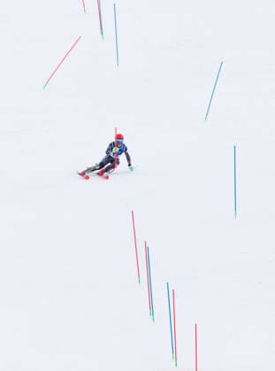 OLYMPICS - Winter Olympic Games, Olympische Spiele, Olympia, OS Milano Cortina 2026 BORMIO,ITALY,16.FEB.26 - OLYMPICS, ALPINE SKIING - Winter Olympic Games Milano Cortina 2026, slalom, men. Image shows Fabio Gstrein (AUT).  GEPAxpictures xHaraldxSteiner